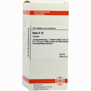 Ruta D12 Tabletten 200 Stück - ab 0,00 &euro;
