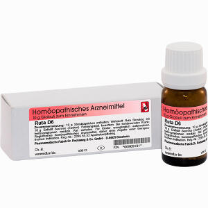 Ruta D6 Globuli Dr.RECKEWEG & Co. GmbH 10 g - ab 6,00 &euro;