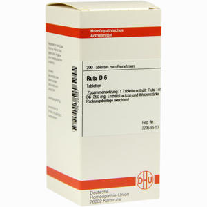 Ruta D6 Tabletten 200 Stück - ab 0,00 €