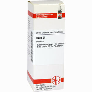 Ruta Urtinktur Dilution 20 ml - ab 10,27 €