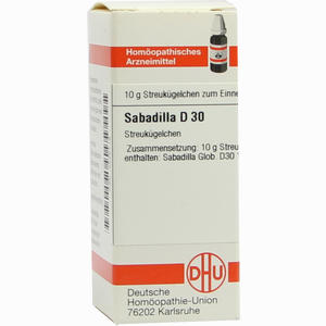 Sabadilla D30 Globuli 10 g - ab 8,20 €