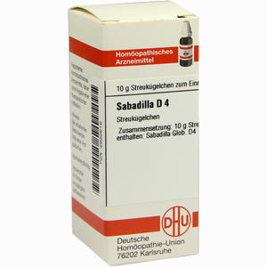 Sabadilla D4 Globuli 10 g - ab 8,09 €