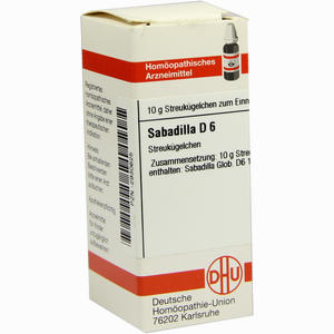 Sabadilla D6 Globuli 10 g - ab 7,66 €