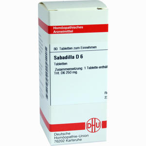 Sabadilla D6 Tabletten 80 Stück - ab 13,73 €