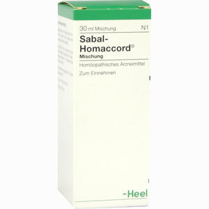 Sabal Homaccord Tropfen 30 ml - ab 7,97 €