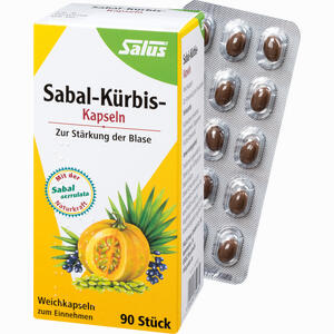 Sabal- Kürbis- Kapseln Salus Weichkapseln 90 Stück - ab 11,93 €