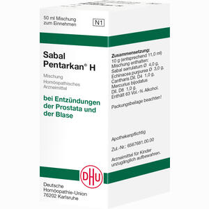 Sabal Pentarkan H Liquidum 50 ml - ab 12,34 €