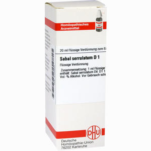 Sabal Serrul D 1 Dilution 20 ml - ab 9,71 €