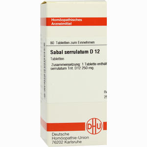 Sabal Serrul D12 Tabletten 80 Stück - ab 9,58 €