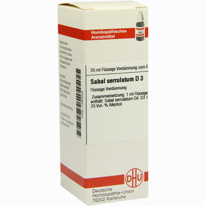 Sabal Serrul D3 Dilution 20 ml - ab 9,49 €