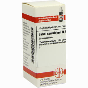 Sabal Serrul D3 Globuli 10 g - ab 7,71 €