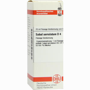 Sabal Serrul D4 Dilution 20 ml - ab 9,44 €