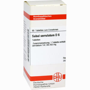 Sabal Serrul D6 Tabletten 80 Stück - ab 9,03 €