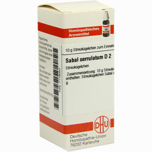 Sabal Serrulatum D2 Globuli 10 g - ab 7,71 €