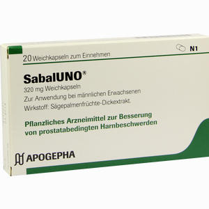 Sabaluno 320mg Weichkapseln  20 Stück - ab 0,00 &euro;