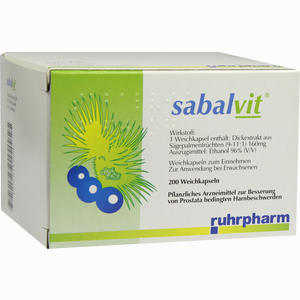 Sabalvit Kapseln 200 Stück - ab 39,10 €