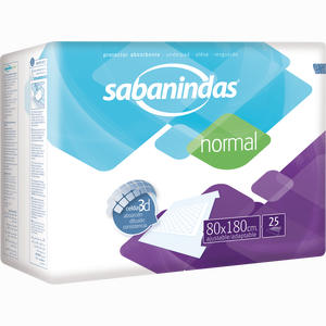Sabanindas Normal 80 X 180 Cm Bettschutzeinlage 25 Stück - ab 0,00 €