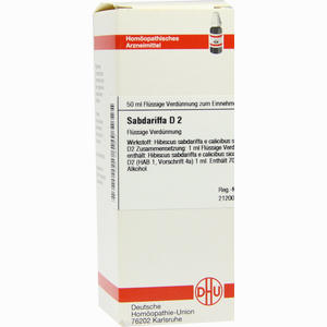 Sabdariffa D2 Dilution 50 ml - ab 0,00 &euro;