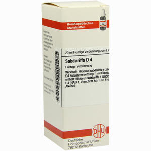 Sabdariffa D4 Dilution 20 ml - ab 11,08 €