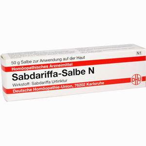 Sabdariffa Salbe N  50 g - ab 0,00 &euro;