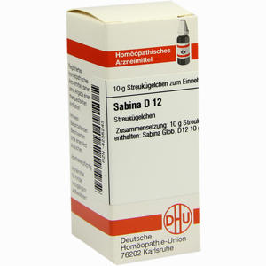 Sabina D12 Globuli 10 g - ab 7,36 €