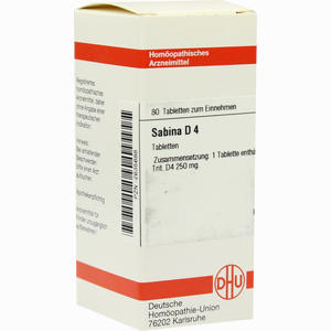 Sabina D4 Tabletten 80 Stück - ab 0,00 €