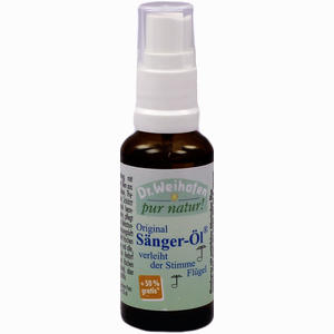Sänger- Öl Dr. Weihofen Pur Natur Sprühflasche 30 ml - ab 13,42 €