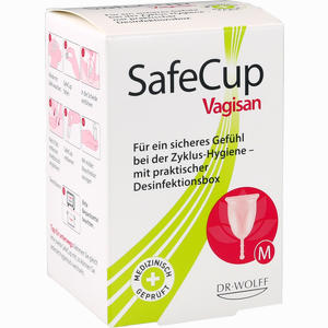 Safecup Vagisan Menstruationstasse Gr. M 1 Stück - ab 0,00 &euro;