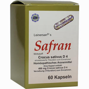 Safran Kapseln  60 Stück - ab 12,79 €