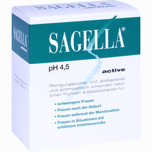 Sagella Active Tücher 10 Stück - ab 3,03 €