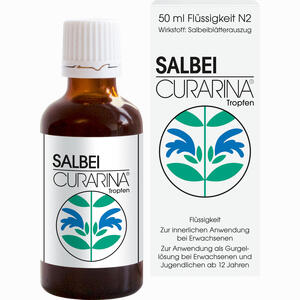 Salbei Curarina Tropfen  50 ml - ab 8,69 €