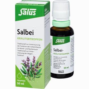 Salbei- Kräutertropfen Salus Fluid 50 ml - ab 6,44 €