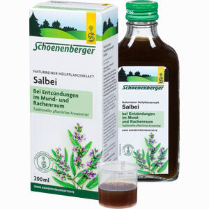 Salbei Schoenenberger Heilpflanzensäfte Saft 200 ml - ab 5,77 €