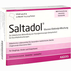 Abbildung von Saltadol Elektrolyt Pulver Ple 12 Stück