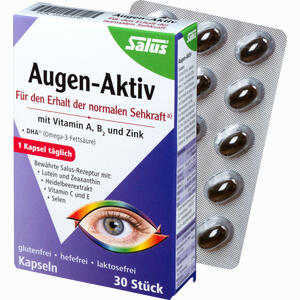Salus Augen- Aktiv Kapseln  30 Stück - ab 0,00 €