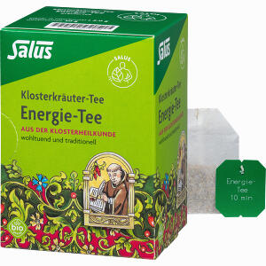 Salus Energie- Tee Klosterkräuter- Tee Bio Filterbeutel 15 Stück - ab 3,20 &euro;