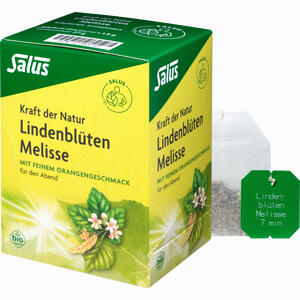 Salus - Kraft der Natur - Lindenblüten Melisse Tee Filterbeutel 15 Stück - ab 3,21 €