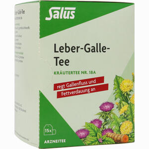 Salus Leber- Galle- Tee Kräutertee Nr. 18a Filterbeutel 15 Stück Salus Leber- Galle- Tee Kräutertee Nr. 18a Filterbeutel 15 Stück