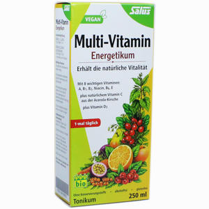 Salus Multi- Vitamin- Energetikum Tonikum 250 ml - ab 9,84 €