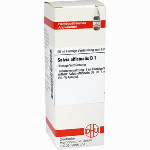 Salvia Offic D 1 Dilution 20 ml - ab 10,45 €
