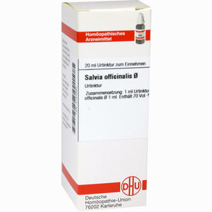 Salvia Offic Urtinktur Dilution 20 ml - ab 11,04 €