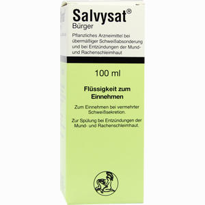 Salvysat Bürger Flüssigkeit Tropfen 100 ml - ab 0,00 €