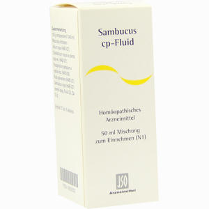Sambucus Cp- Fluid  50 ml - ab 0,00 &euro;
