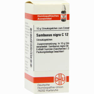 Sambucus Nigra C12 Globuli 10 g - ab 8,20 €