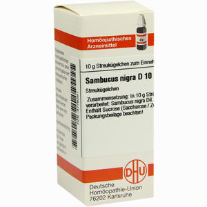 Sambucus Nigra D10 Globuli 10 g - ab 9,69 €