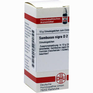 Sambucus Nigra D2 Globuli 10 g - ab 7,89 €