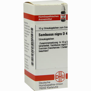 Sambucus Nigra D4 Globuli 10 g - ab 7,71 €