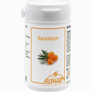 Sanddorn Allpharm Premium Kapseln 60 Stück - ab 6,57 &euro;