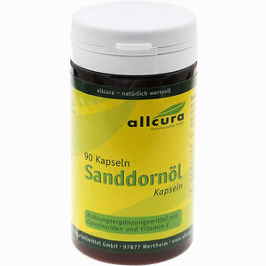 Sanddornöl Kapseln  90 Stück - ab 18,76 €