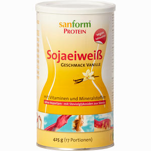 Sanform Protein Sojaeiweiß Vanille Pulver 425 g